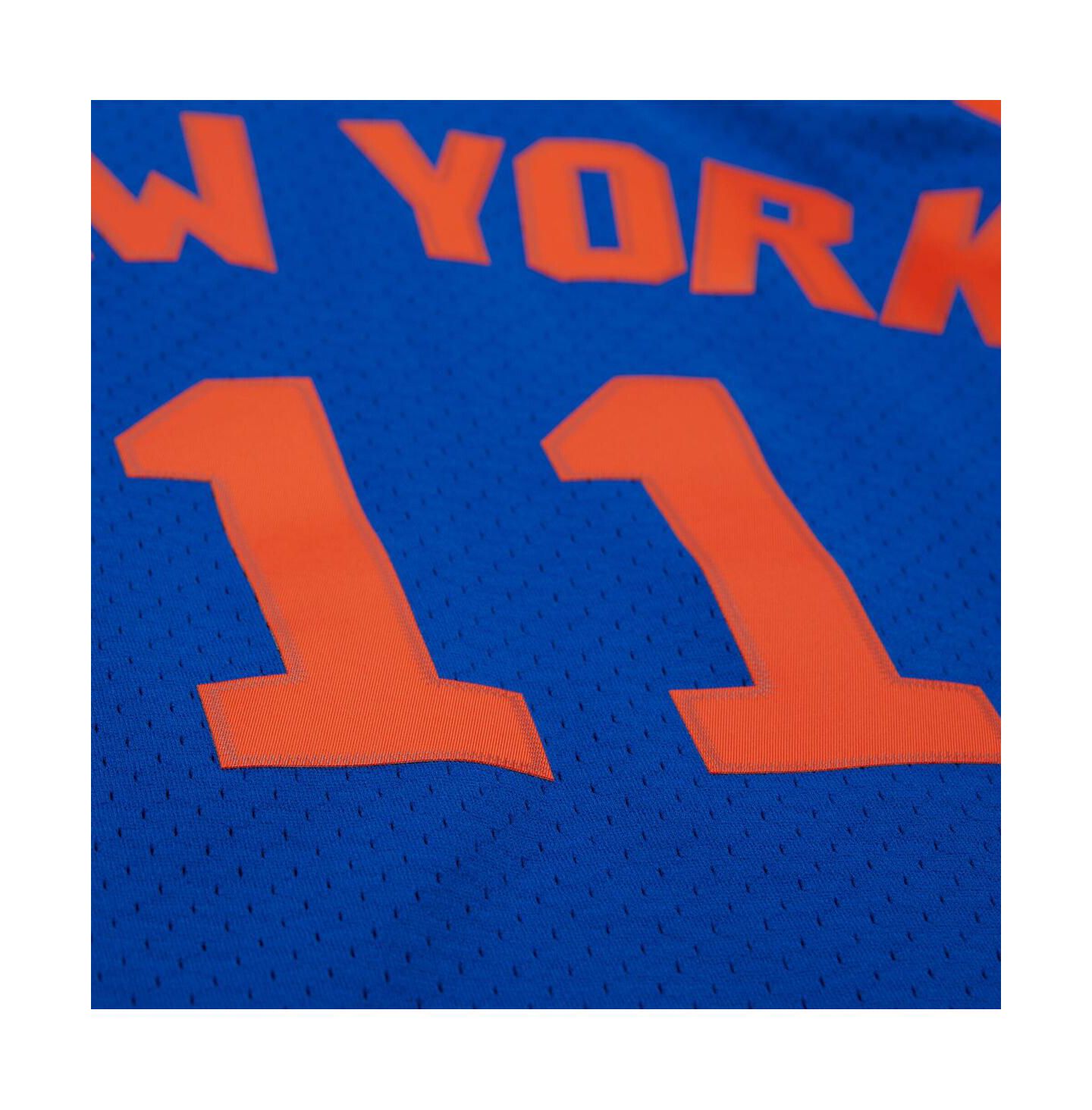 Мужской топ Mitchell & Ness Jamal Crawford Blue New York Knicks 2005/06 Hardwood Classics Swingman Jersey — фото 4
