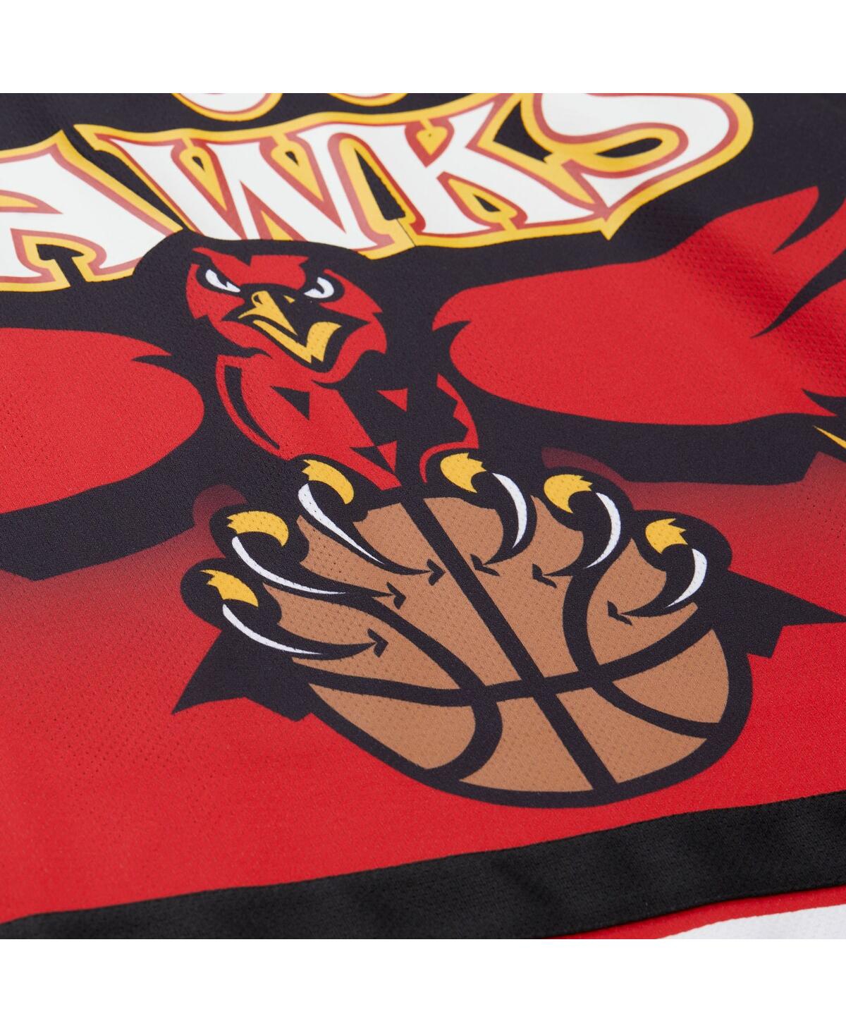 Mitchell & Ness Men's and Women's Dikembe Mutombo Red Atlanta Hawks Maxxed Out Fashion Hockey Jersey