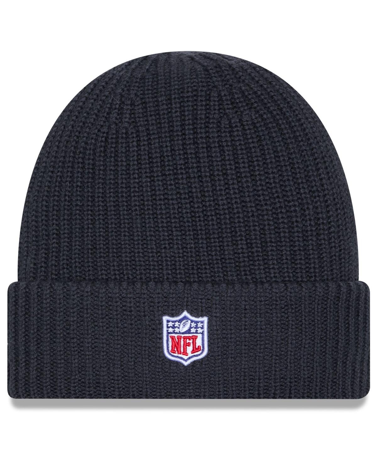 New Era Men's Charcoal Arizona Cardinals 2025 Sideline Cold Weather Cuffed Knit Hat In Multi