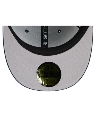 Men's Navy New York Yankees Chenille Pop 59FIFTY Fitted Hat