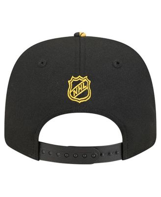 Men's Black Pittsburgh Penguins Mascot Visor 9SEVENTY Adjustable Hat