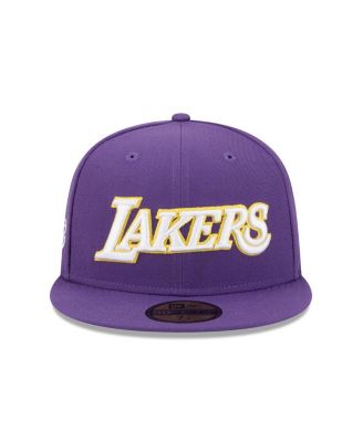 Men's Purple Los Angeles Lakers Jersey Hook Statement Edition 59FIFTY Fitted Hat