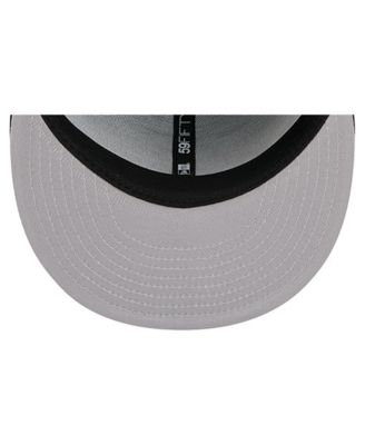 Men's Navy Houston Texans Overlap Wordmark 59FIFTY Fitted Hat