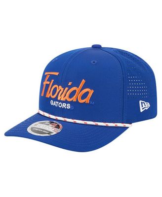 New Era - Men's Royal Florida Gators Script Performance Rope 9SEVENTY Adjustable Hat