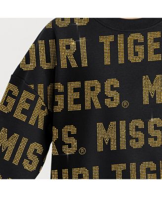 Women's Black Missouri Tigers Hype Era Sweatshirt