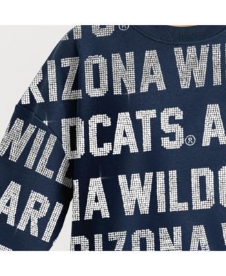Women's Navy Arizona Wildcats Hype Era Sweatshirt