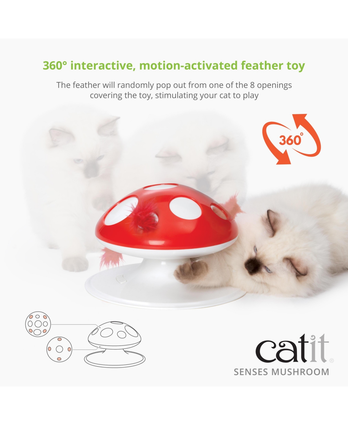 Catit Senses Mushroom