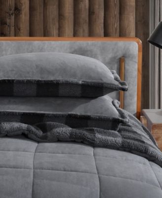 Cabin Plaid Reversible 3-Pc. Comforter Set, King