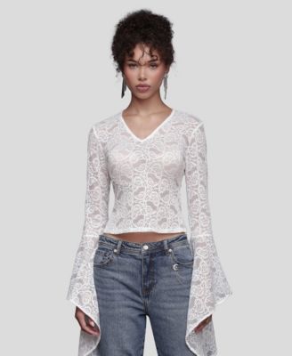 Women's V-Neck Long Sleeve Top