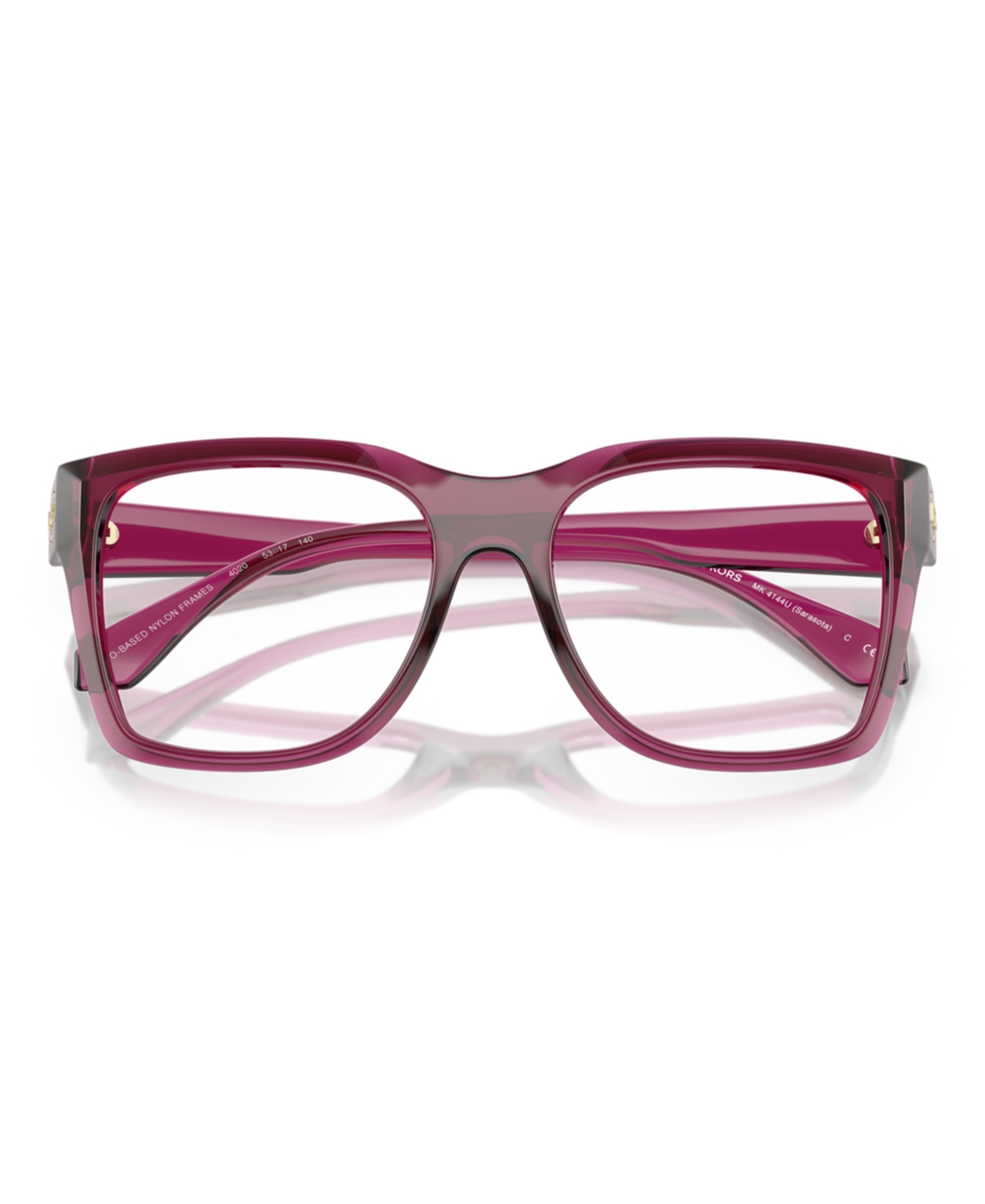 Michael Kors Women's Square Sarasota Eyeglasses