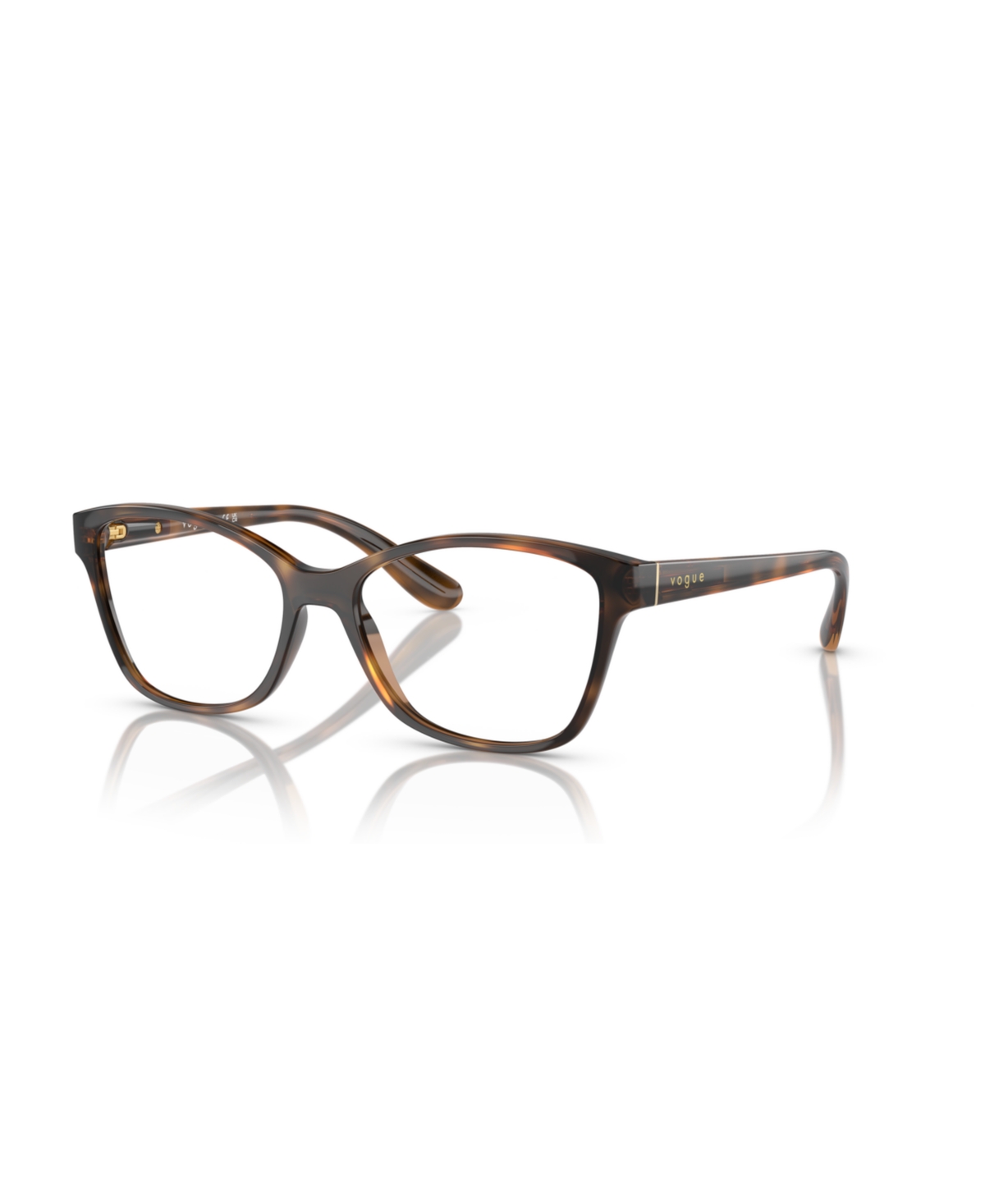 Vogue Eyewear Women's Cat Eye Eyeglasses, Vo2998 In Brown
