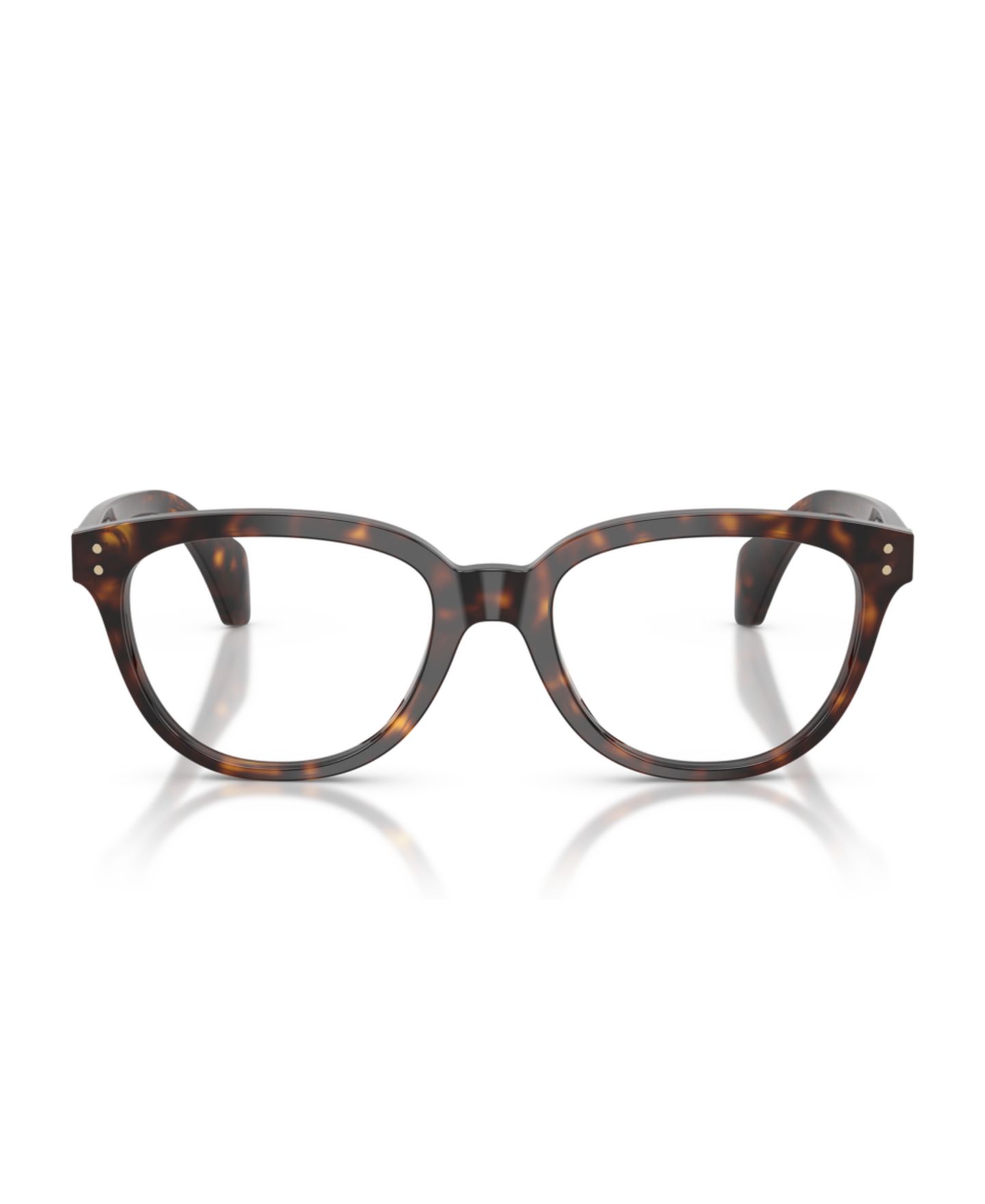 Очки Moncler Unisex Pillow Plastic ME2024U Eyeglasses, цвет: Блестящий гавана — фото 2
