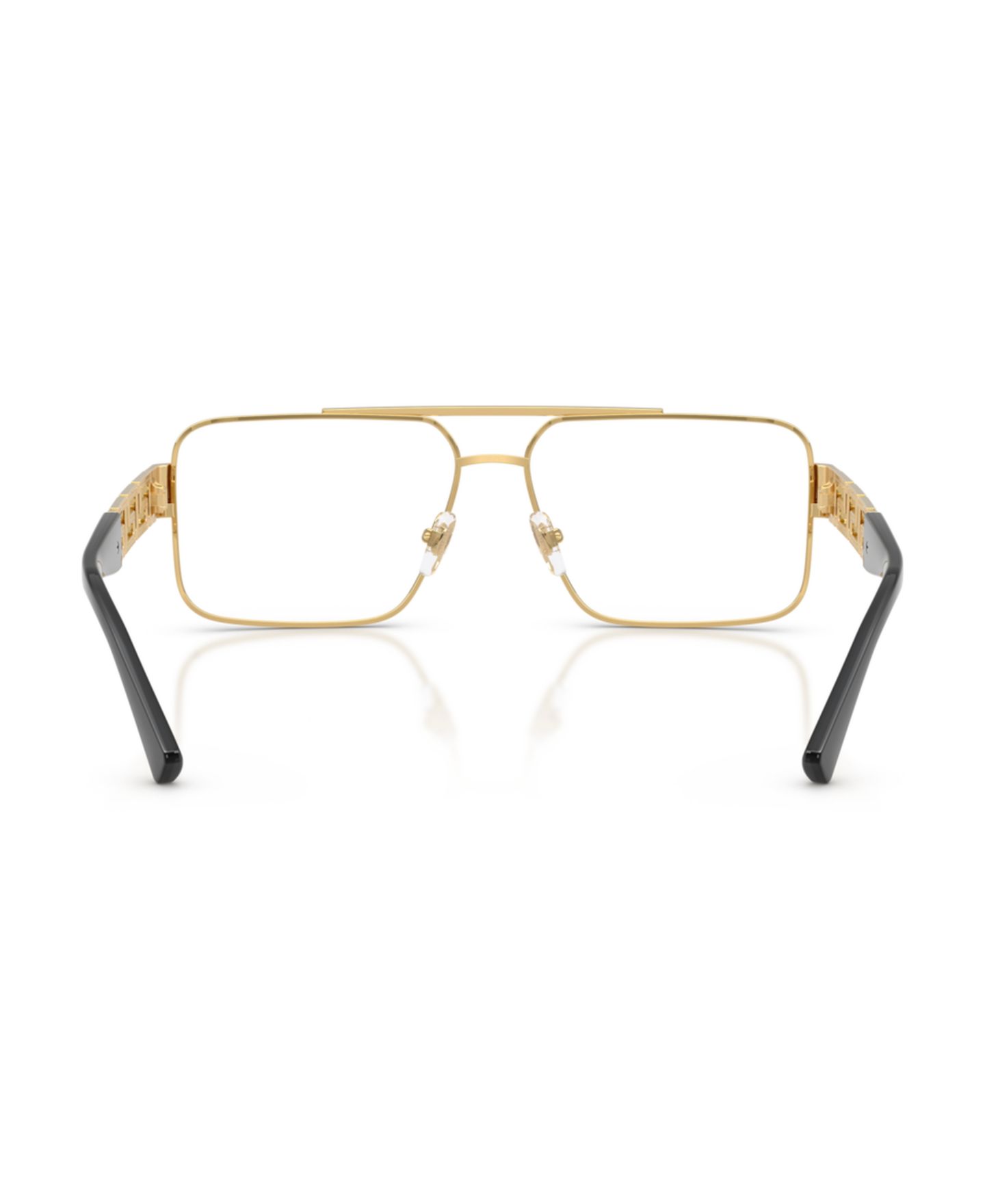 Мужские очки Versace Man Pillow Metal VE1308 Eyeglasses, цвет: Золотой — фото 2