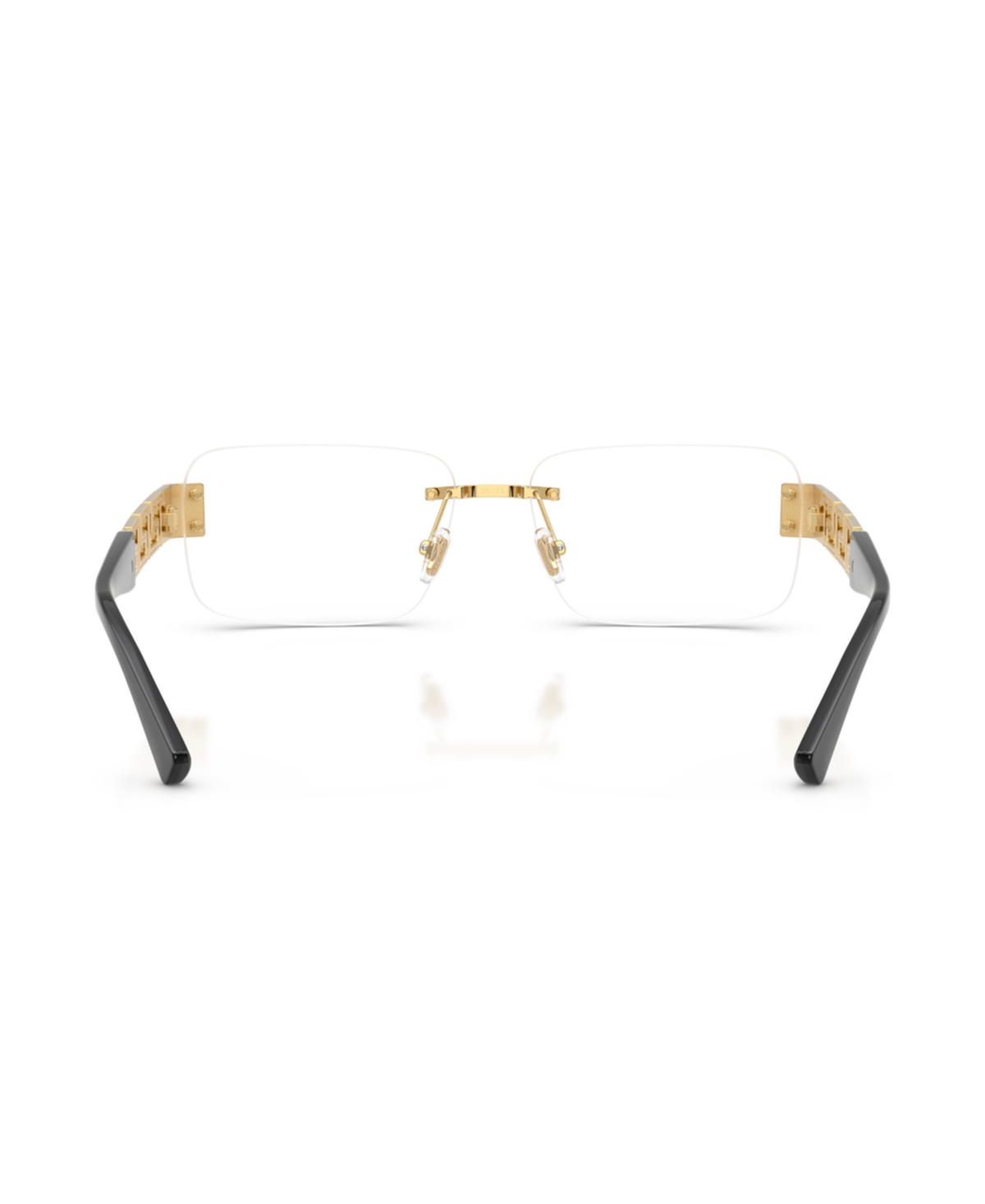 Versace Unisex Square Eyeglasses