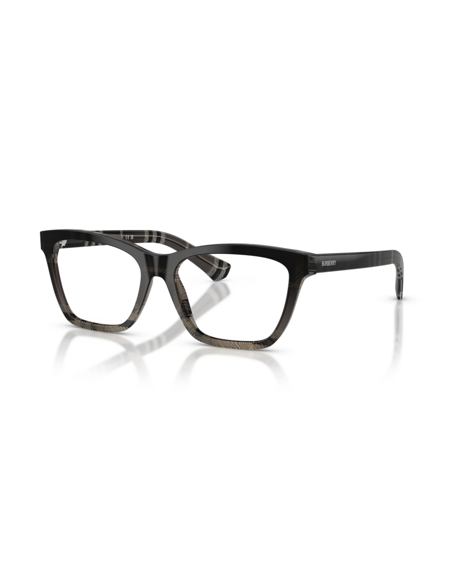 Woman Rectangle Plastic BE2440 Eyeglasses