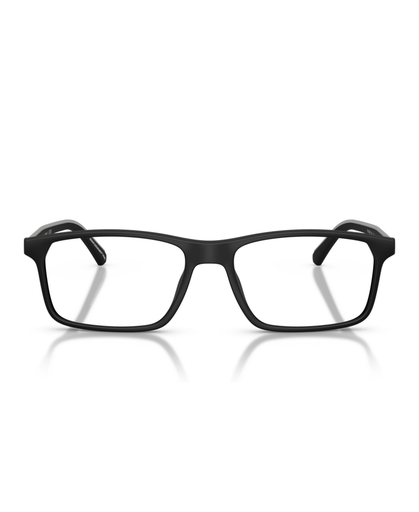 Мужские очки Emporio Armani Man Pillow Plastic EA3266U Eyeglasses, цвет: Матовый чёрный — фото 2