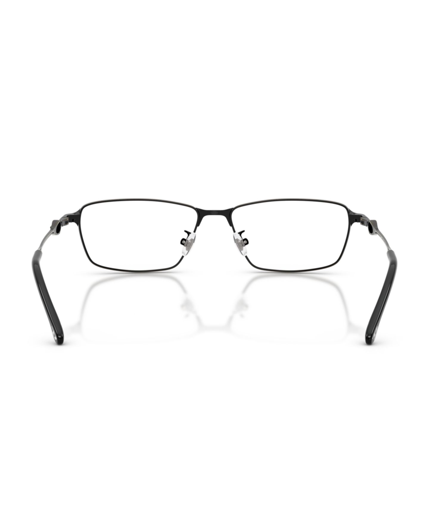 Мужские очки Diesel Man Rectangle Metal DL5008D Eyeglasses, цвет: Светлый серый зелёный — фото 3