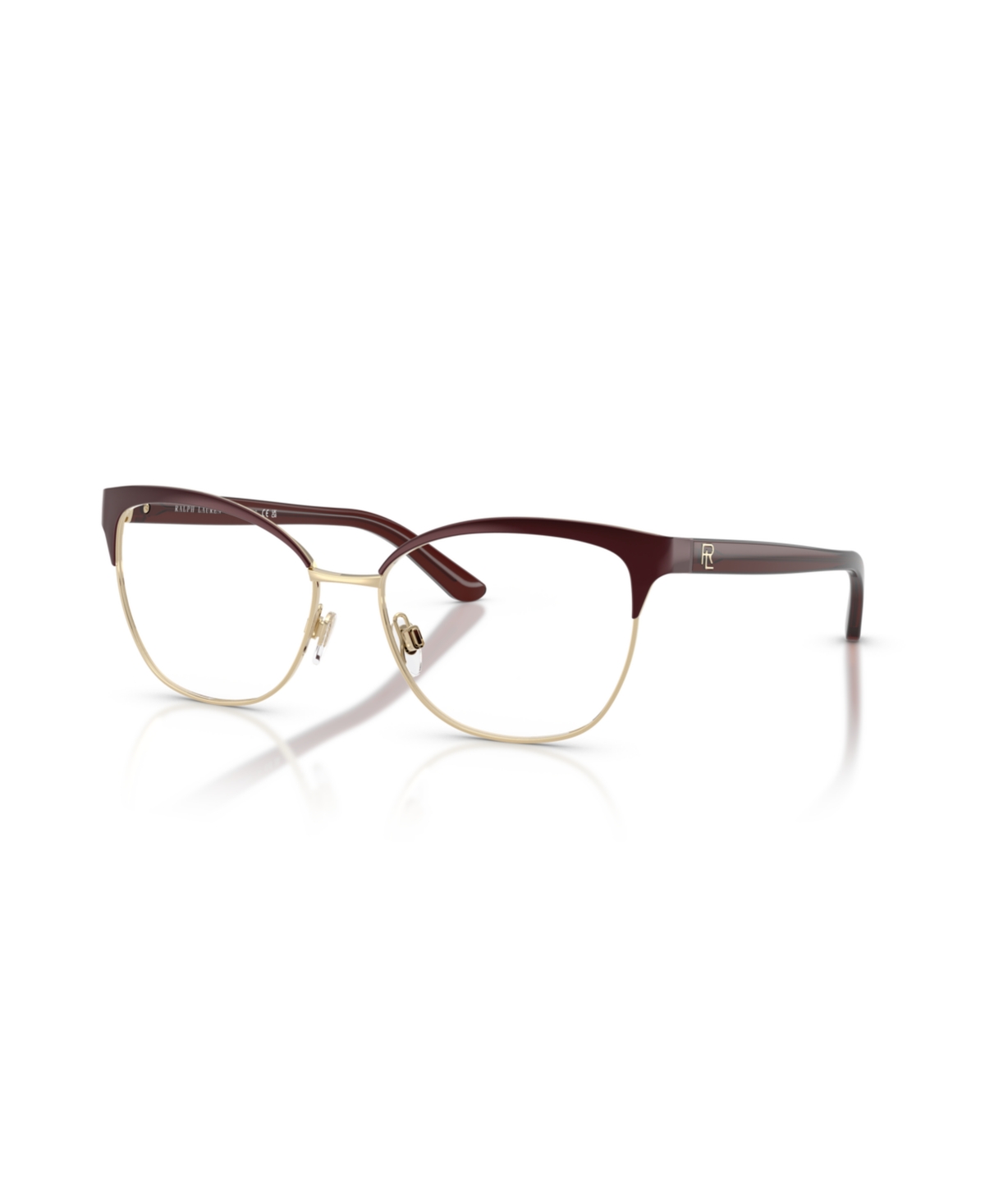 Ralph Lauren Women's Cat Eye Eyeglasses, Rl5099 In Gold
