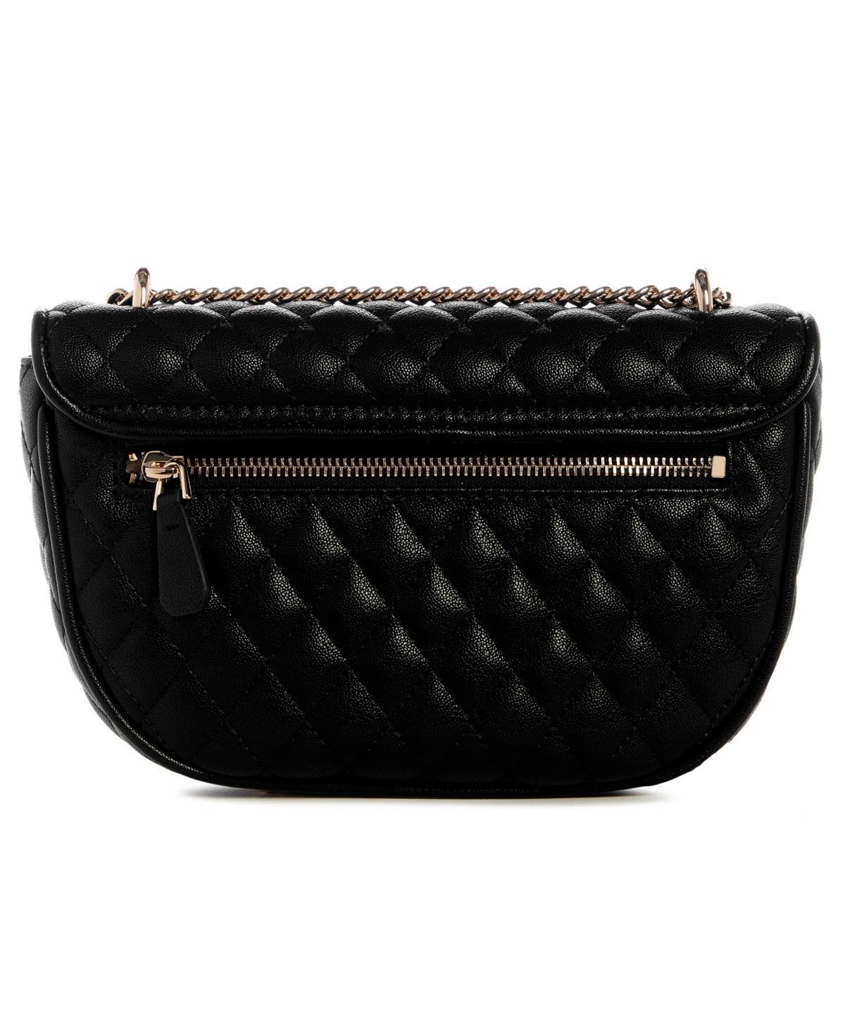 Guess Atabey Convertible Small Flap Bag In Black