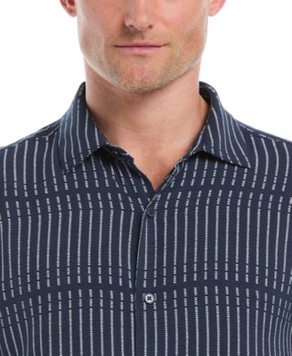 Men's Broken Stripe Print Short-Sleeve Shirt
