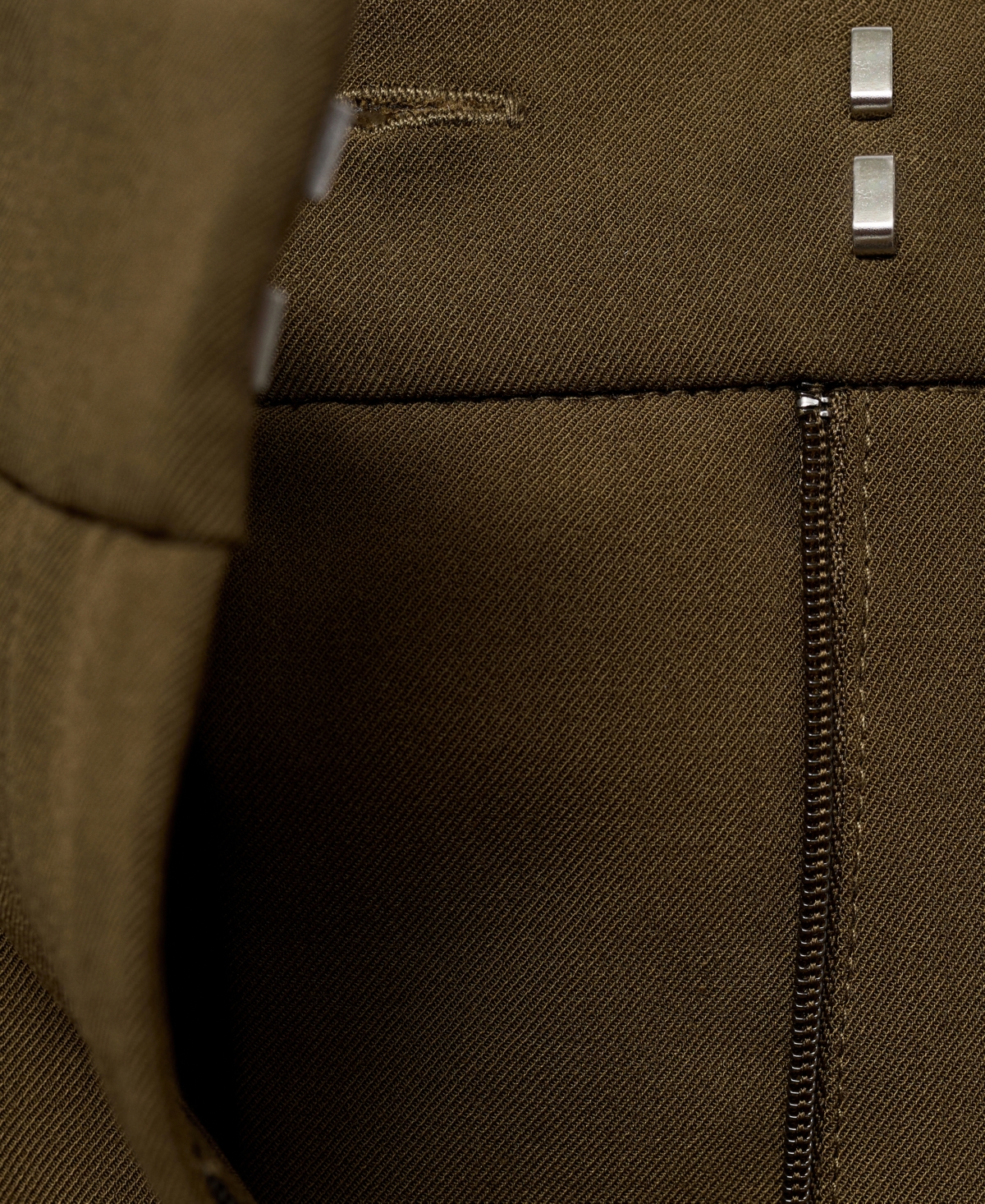 Mango Women's Wide-Leg Mid-Rise Pleated Pants