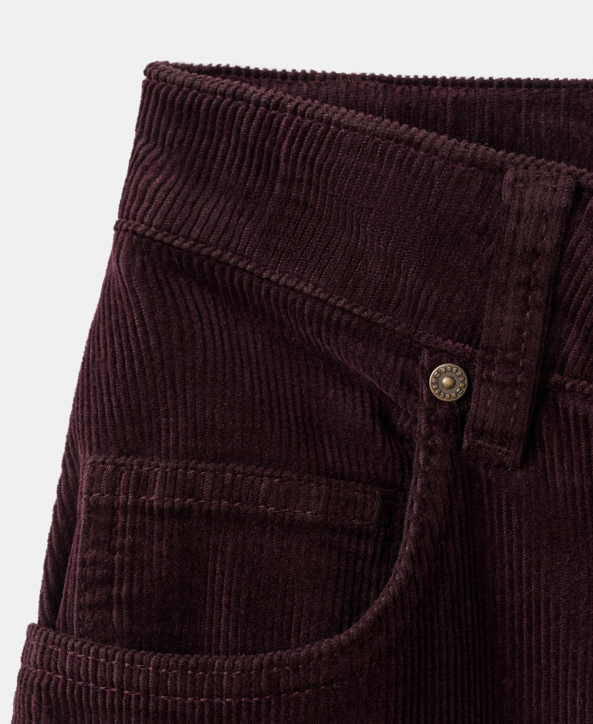 Mango Women's Wide-Leg Corduroy Jeans