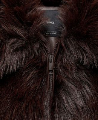 Women's Faux Fur Collar Jacket