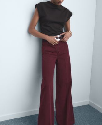 Women's High-Waisted Wide Leg Jeans