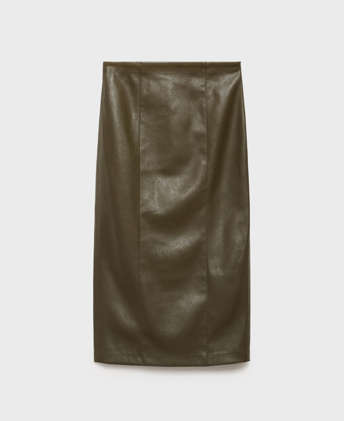 Mango Women's Faux-Leather Pencil Skirt