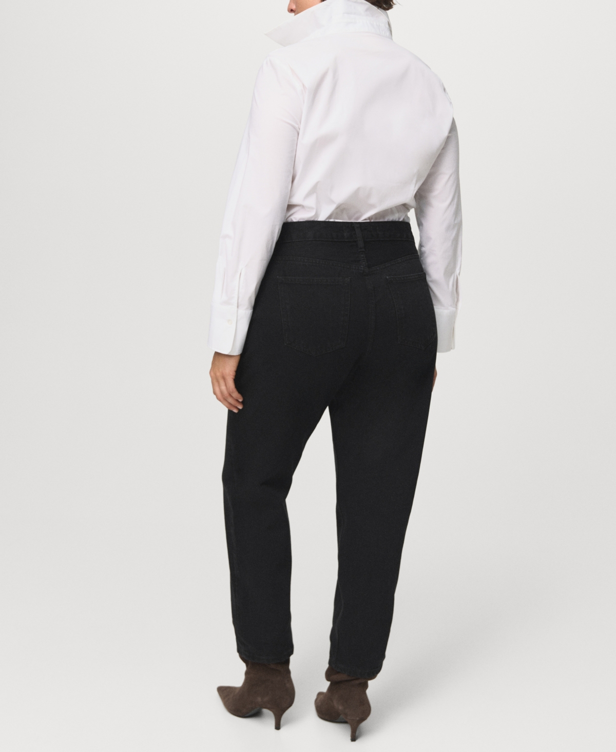 Mango Women's Mom2000 High-Rise Jeans