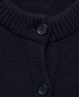 Women's Buttons Straight-Fit Cardigan