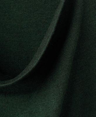 Women's Draped Neckline Short-Sleeved Top