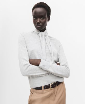 MANGO - Women's Knot Turtleneck Sweater