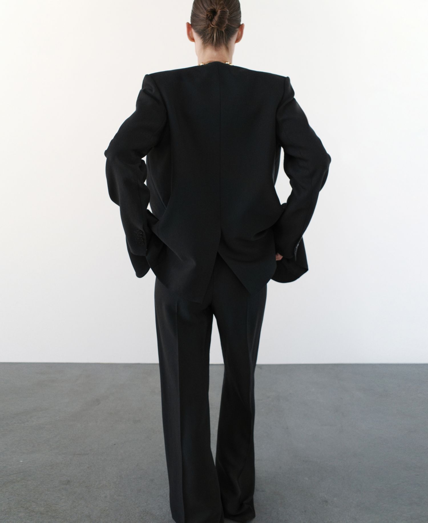 Women's Straight-Fit Suit Pants