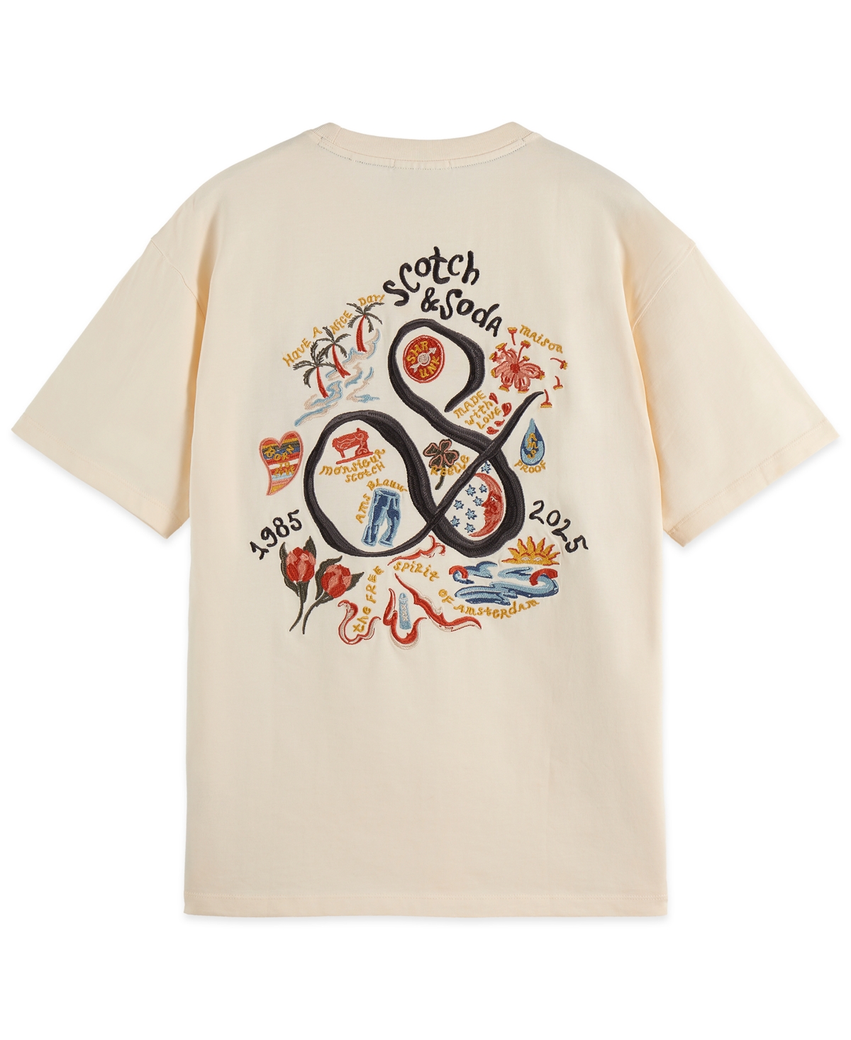 Scotch & Soda Men's 40th Anniversary Short-Sleeve T-Shirt
