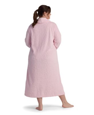 Women's Long-Sleeve Solid Robe
