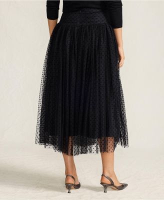 Women's Tulle Midi Skirt