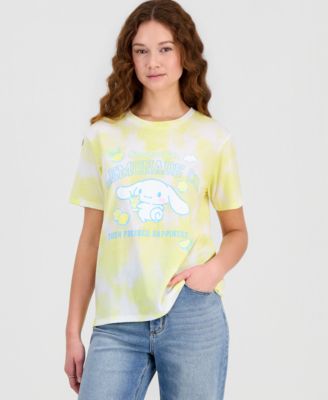 Love Tribe - Juniors' Cinnamaroll Tie-Dye Short-Sleeve T-Shirt