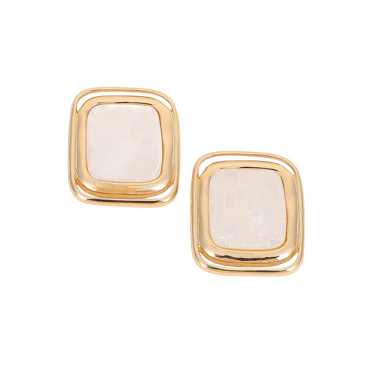 Women's The Moziac-Quad Statement Earrings - California Gold