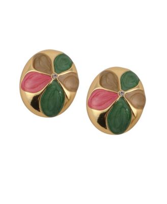 Women's The Enamel-Holly Jewellery Set - California Gold