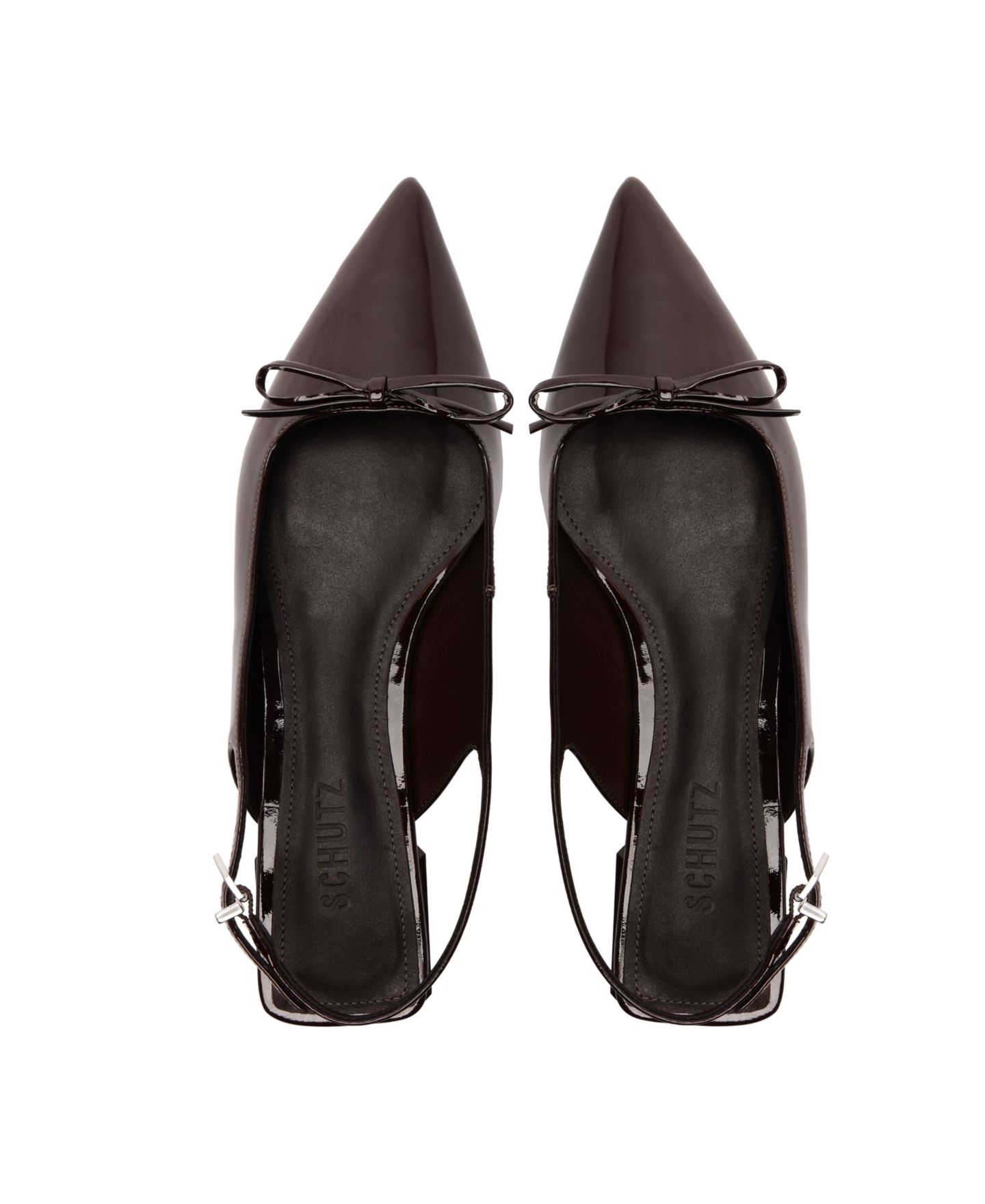 Женские балетки Schutz Violetta Slingback Flats, цвет: Maplewood — фото 10