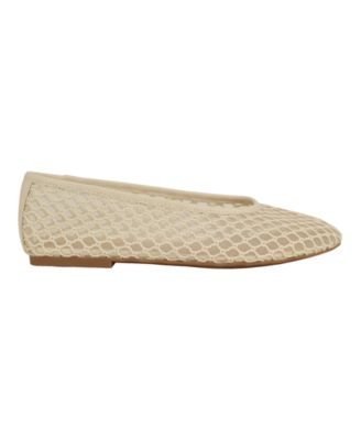 Women's Delicate Woven Mesh Ballet Flats