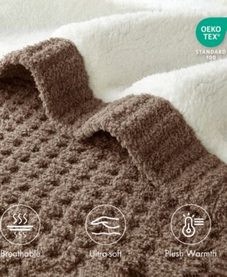 Rowan Waffle Knit Chenille Throw, 50" x 60"