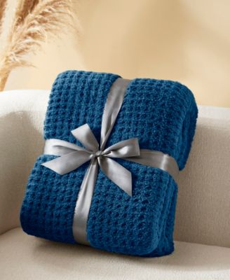 Rowan Waffle Knit Chenille Throw, 50" x 60"