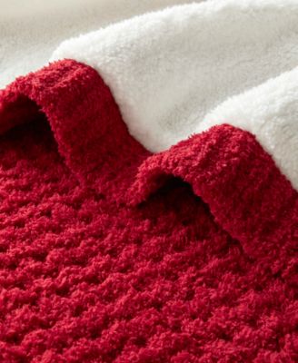 Rowan Waffle Knit Chenille Throw, 50" x 60"