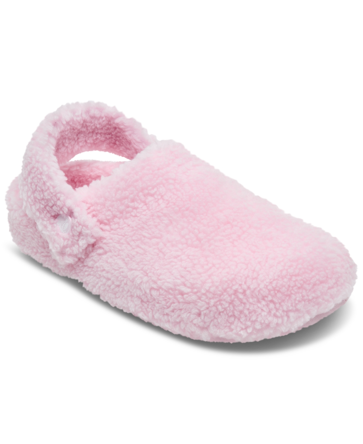 Crocs Women's Classic Cozzzy Slippers From Finish Line In Pink