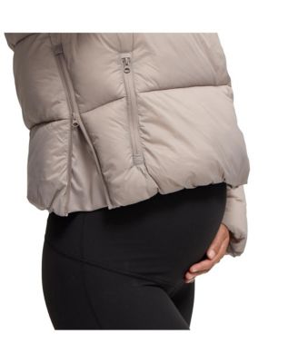 Maternity Ingrid + Isabel Short Puffer Jacket