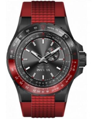 Men's 49724 Aviator Quartz VD72 Gunmetal Dial Watch