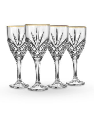 Godinger - Dublin Gold Goblets, Set of 4
