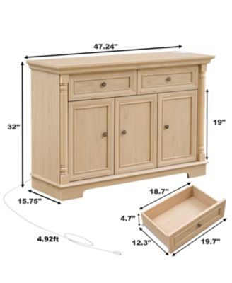 Streamdale Farmhouse Kitchen Storage Cabinet